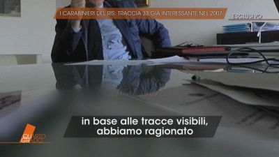Garlasco: i carabinieri del RIS "Traccia 33 già interessante nel 2007"