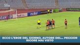 Ecco l'eroe del giorno, autore del rigore peggiore di sempre
