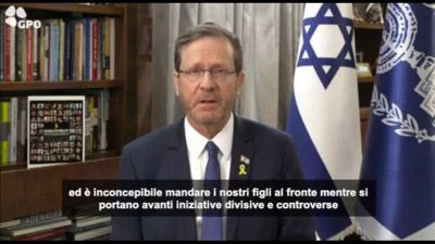 Israele, il presidente Herzog "inquieto" per ripresa dei raid a Gaza