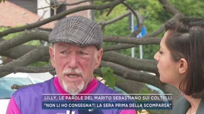 Lilly Resinovich, le parole del marito Sebastiano sui coltelli