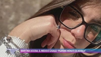 Martina uccisa, il medico legale: "Plurimi minuti di agonia"