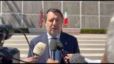 Salvini al Florence American Cemetery: "25 aprile di tutti, per tutti"