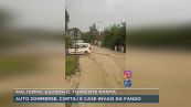 Maltempo, esonda il torrente Parma