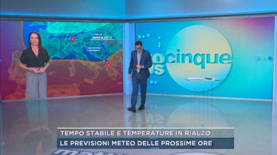 Tempo stabile e temperature in rialzo