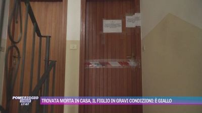 Trovata morta in casa, il figlio in gravi condizioni: è giallo