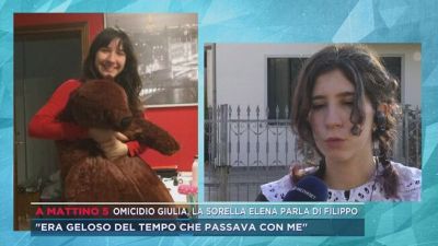 Omicidio Giulia, la sorella Elena parla di Filippo