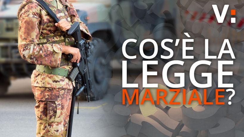 Legge marziale, cos’è e come funziona in Italia