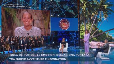 Isola dei famosi, le emozioni della nona puntata