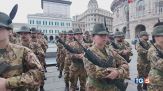 Migliaia di alpini invadono Genova