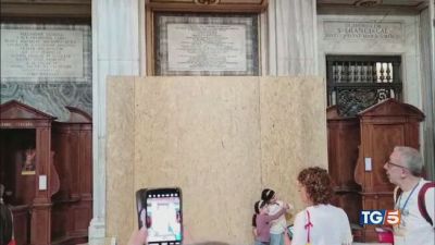 Papa Francesco, lavori in corso alla Basilica di Santa Maria Maggiore
