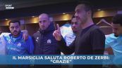 Il saluto del Marsiglia a De Zerbi
