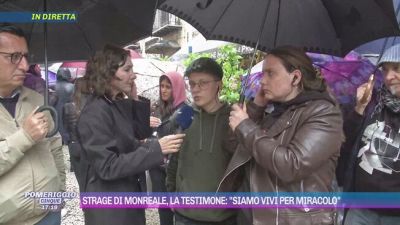 Strage di Monreale, la testimone: "Siamo vivi per miracolo"