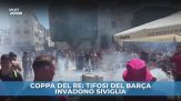 Coppa del Re: i tifosi del Barcellona invadono Siviglia