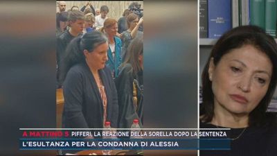 Pifferi, la reazione della sorella dopo la sentenza