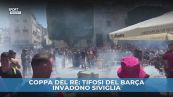 Coppa del Re: i tifosi del Barcellona invadono Siviglia