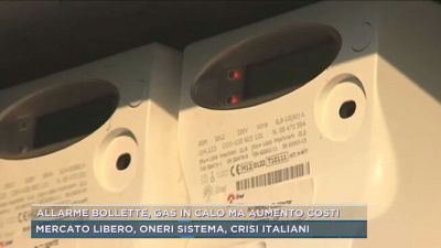 Allarme bollette, gas in calo ma aumento costi