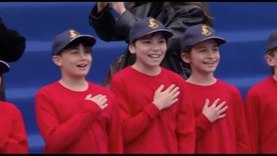 Roma, alla Festa della Polizia i bambini cantano l'inno di Mameli