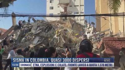 Breaking News delle 11.00 | Sisma in Colombia, quasi 3000 dispersi