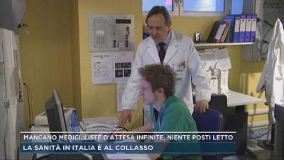 Mancano medici, liste d'attesa infinite, niente posti letto