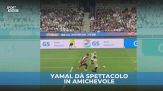 Lamine Yamal, prima doppietta della stagione: è già show!