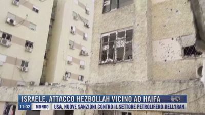 Breaking News delle 11.00 | Israele, attacco Hezbollah vicino ad Haifa