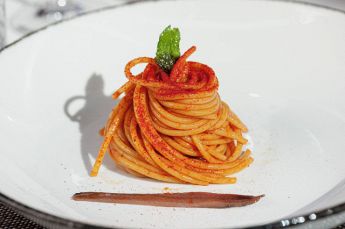 Spaghettone e pachino