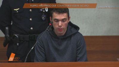 Filippo Cecchettin: "Ho preso due coltelli per essere sicuro"