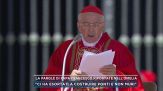 Le parole di Papa Francesco riportate nell'omelia