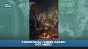 Messi: ultimo asado