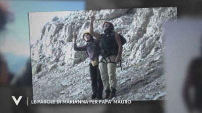 Le parole di Marianna per papà Mauro