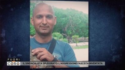 Il sindacalista spudorato: l'aggressione fascista inventata