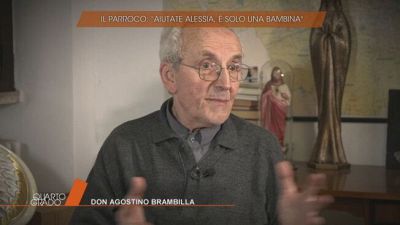 Il parroco: "Aiutate Alessia, è solo una bambina"
