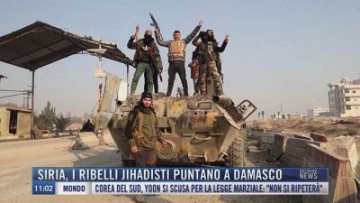 Breaking News delle 11.00 | Siria, i ribelli jihadisti puntano a Damasco