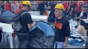 Ex Ilva, a Genova operai montano tende davanti alla prefettura