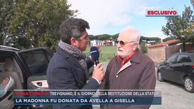 Trevignano, è il giorno della restituzione della statua