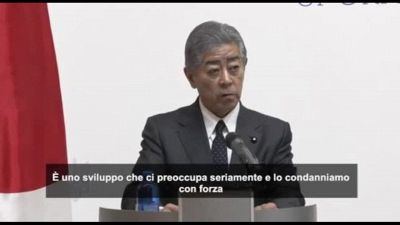 Ministro Esteri giapponese: "nord coreani in Ucraina sono un rischio"