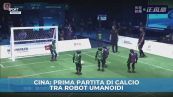 Cina: prima partita di calcio tra robot umanoidi