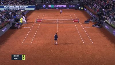 Musetti batte Zverev