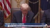 Breaking News delle 09.00 | Trump scarica l'Europa