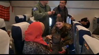 Bambini palestinesi arrivati in Italia da Gaza per essere curati