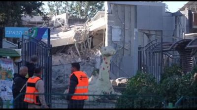 Israele, una scuola danneggiata dai razzi lanciati dallo Yemen