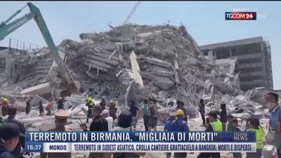 Breaking News delle 16.00 | Terremoto in Birmania, "Migliaia di morti"