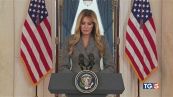 Melania a sorpresa: "Mai amica di Epstein"