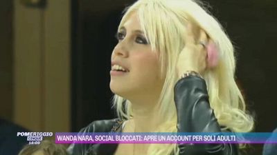 Wanda Nara, social bloccati: apre un account per soli adulti