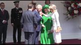 Macron e Brigitte accolti dalla famiglia reale a Windsor