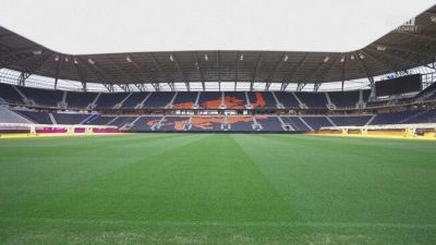Infantino fa visita allo stadio di Cincinnati: c'è anche Djorkaeff