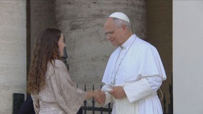 Assisi, Papa Leone celebra la messa davanti alla Porziuncola