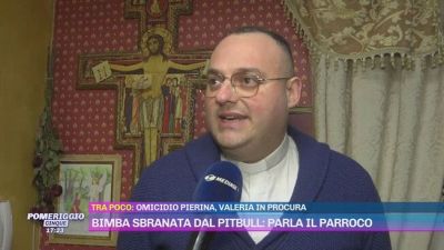 Bimba sbranata dal pitbull: parla il parroco