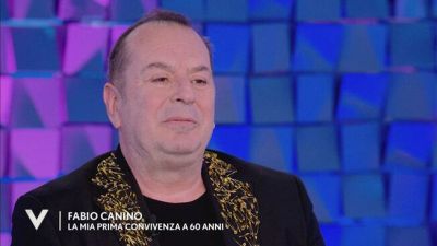 Fabio Canino: "La mia prima convivenza a 60 anni"