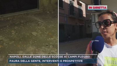 Napoli, prova di evacuazione dai Campi Flegrei